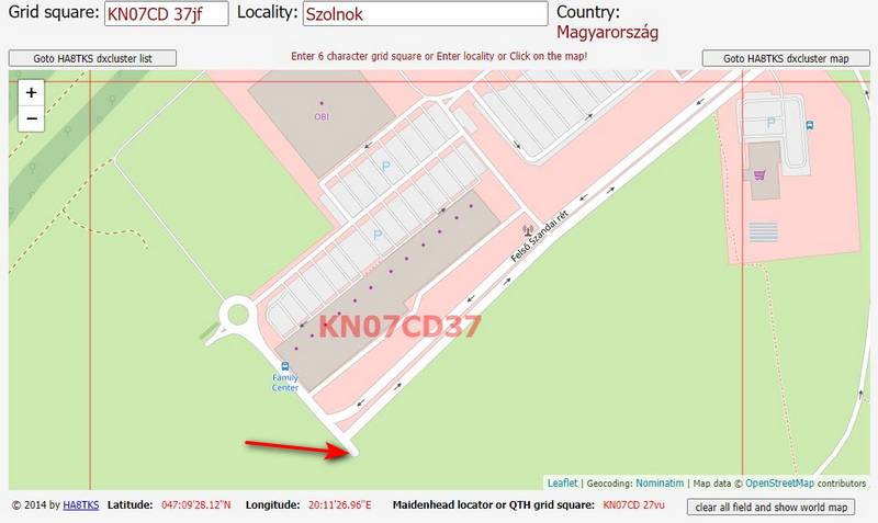A kiteleoülés helyszíne: a szolnoki bevásárlópark