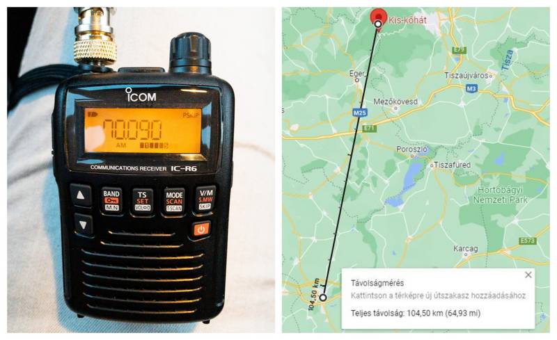 A kis-kőháti jeladó S5-ös értékkel volt vehető.