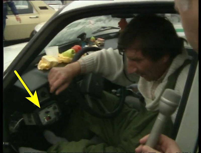 BRG GK302-es kezelő egy Fradi taxiban