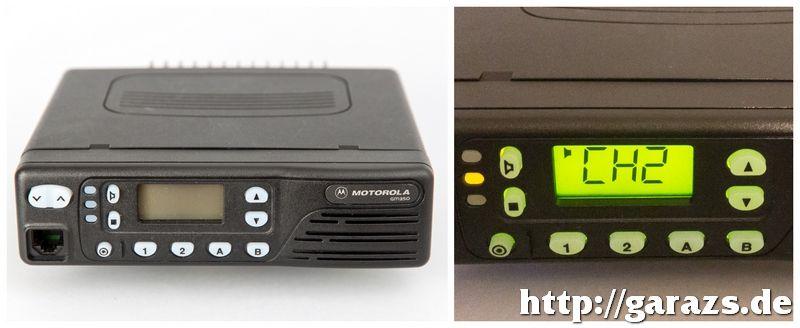 Motorola GM350 - 128 memóriahelyes változat