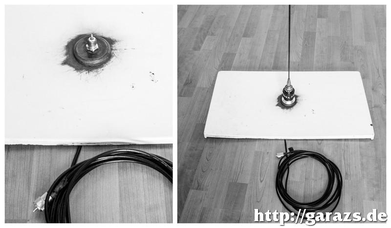 Autós CB antenna stabil üzemben