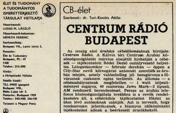 Centrum Rádió Budapest