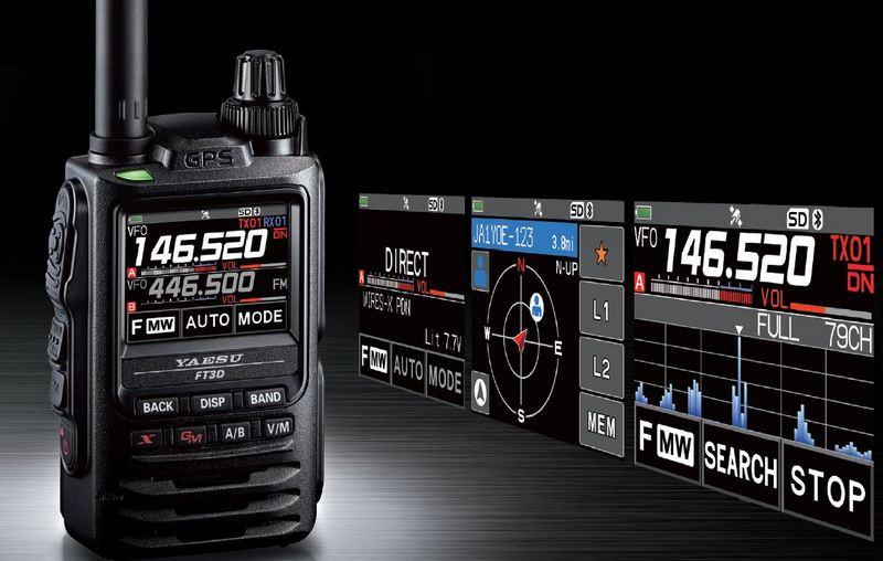 Yaesu FT-3D gyári fotó