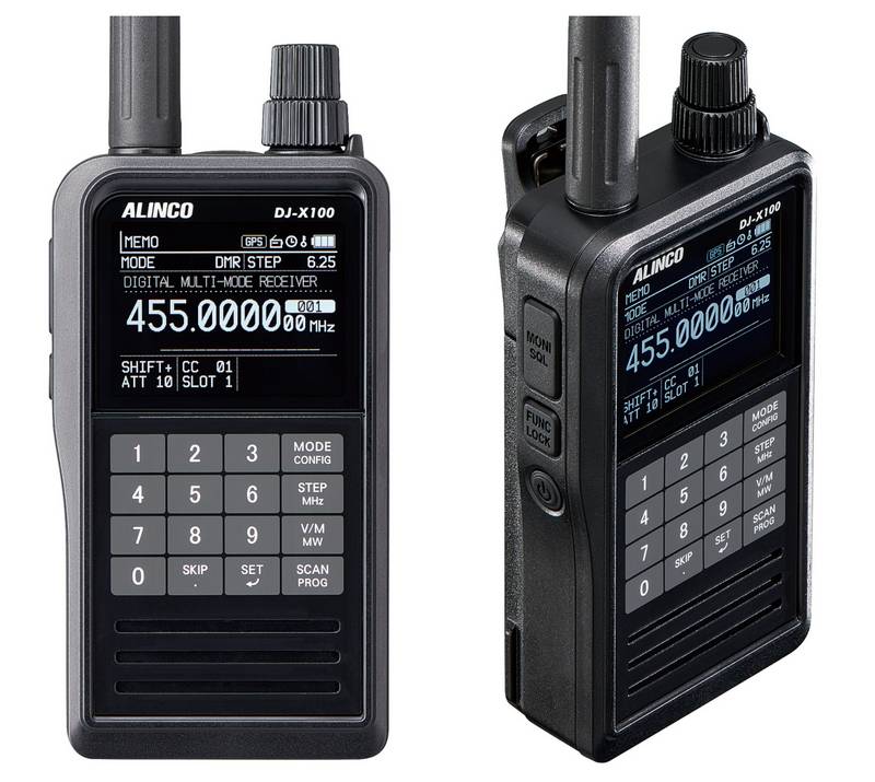 Alinco DJ-X100 gyári fotók