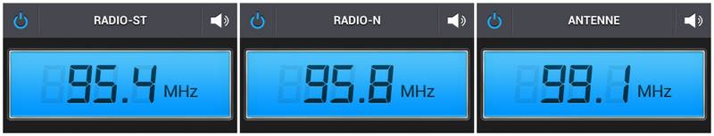 Osztrák rádiócsatornák a Turul-emlékműnél