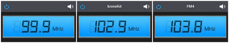 Osztrák rádiócsatornák a Turul-emlékműnél