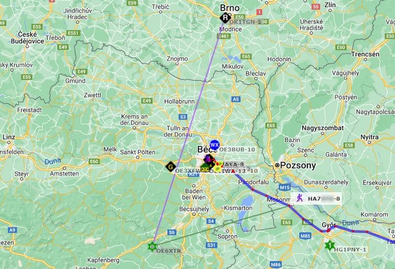 Mosonmagyaróvár-Brno - Ausztrián át