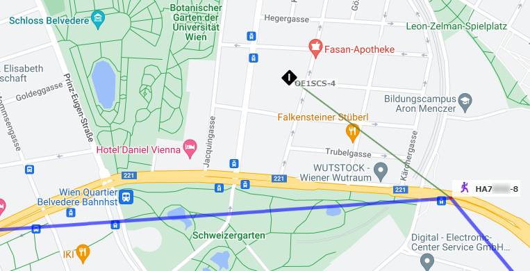 APRS - Belvedere