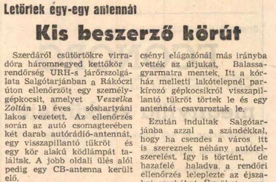 Lefülelt antennatolvajok