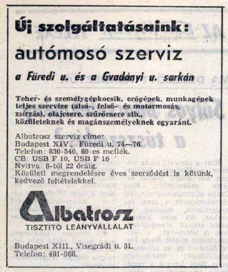 Albatrosz Takarító Leányvállalat