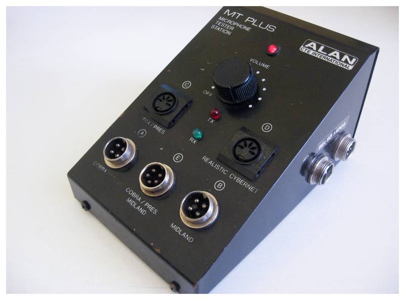 Alan MT Plus mikrofonteszter