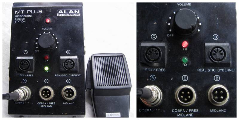 Alan MT Plus mikrofonteszter