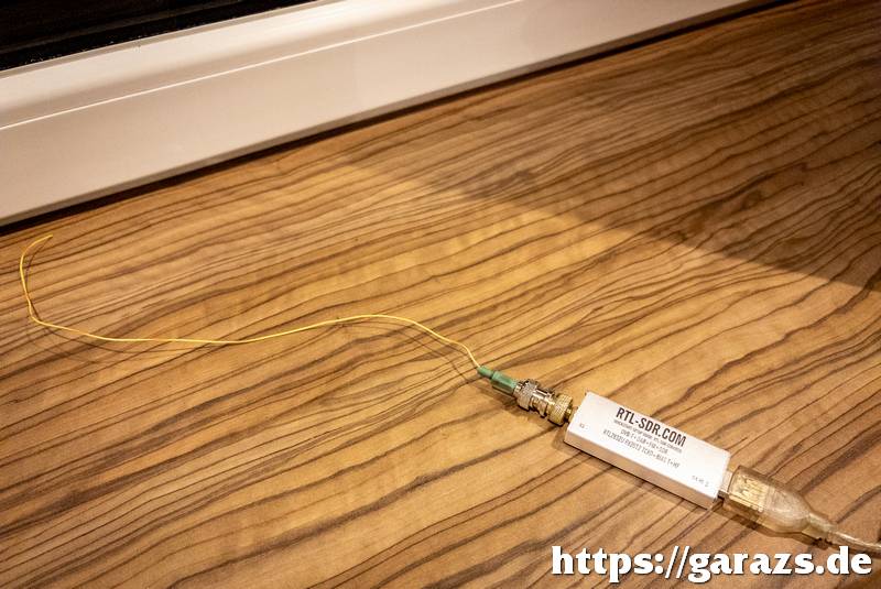 A referenciaantenna: egy szál drót