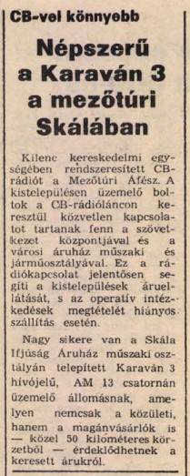 Karaván 3 a mezőtúri Skálában