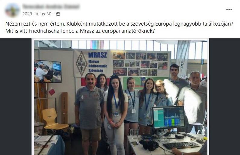 MRASZ stand