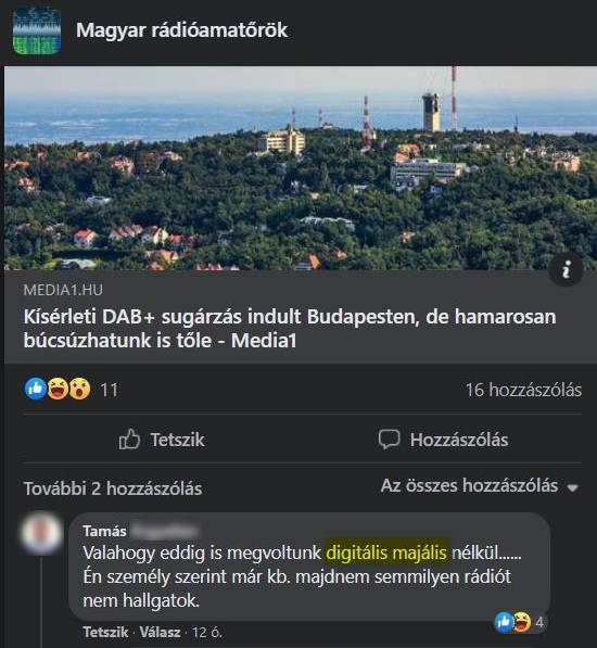 A DAB kísérleti adás sem jó egyeseknek…