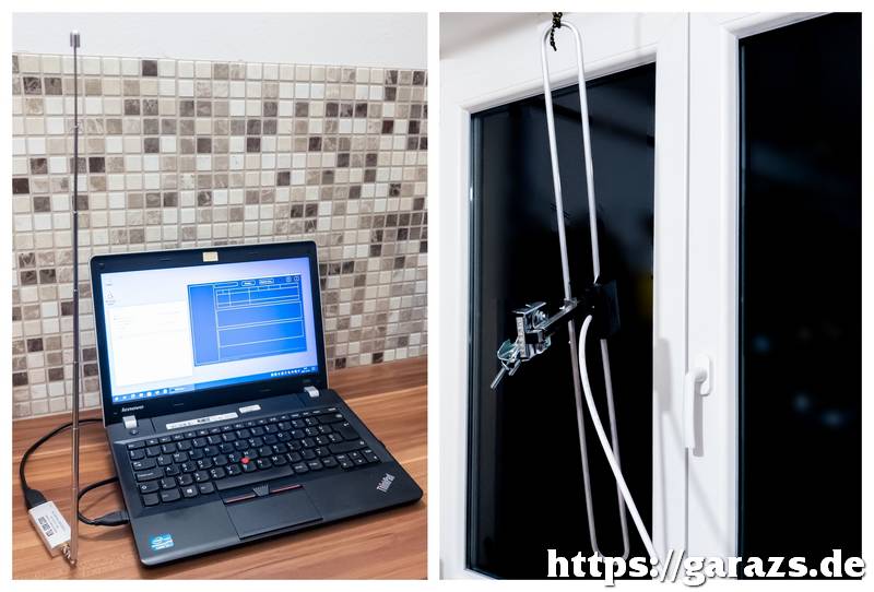 Teleszkópantennával nem, hurokdipóllal viszont már volt vétel