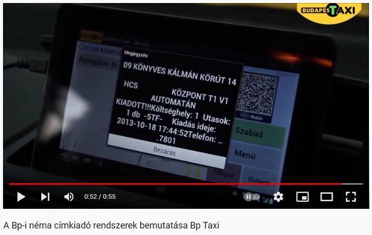 Néma címkiadás tablet-en II.