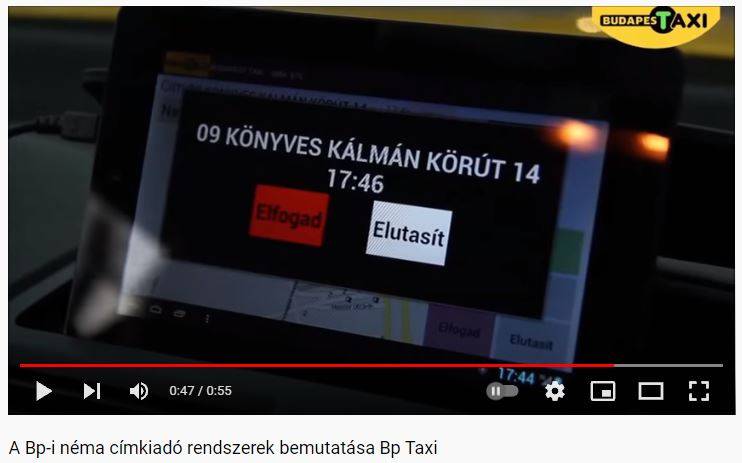 Néma címkiadás tablet-en I.