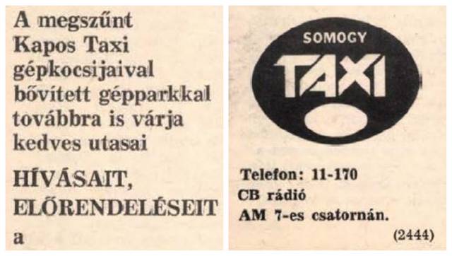Somogy Taxi CB AM7