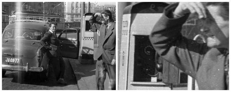 Taxidroszt Bauer Sándor felvételén - Fortepan