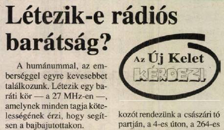 Nyírségi CB-s klub